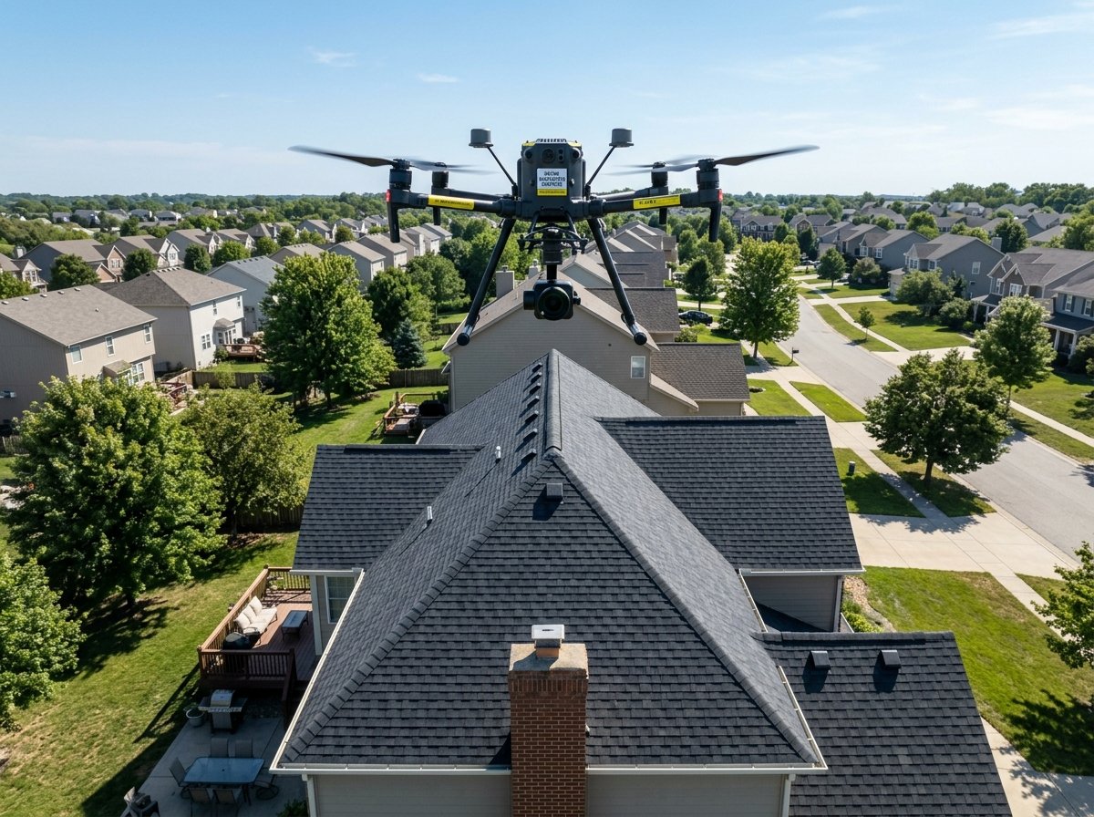 Benefits of Drone Roof Scans